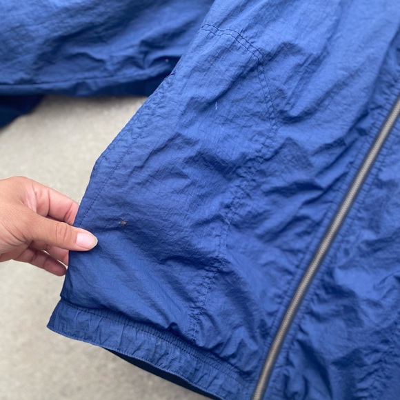 Nike Reversible 90’s Vintage puffy big logo swoosh mens jacket unisex size XL - Picture 15 of 16